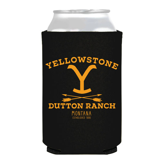 Yellowstone Dutton Ranch Montana Full Color Can Cooler