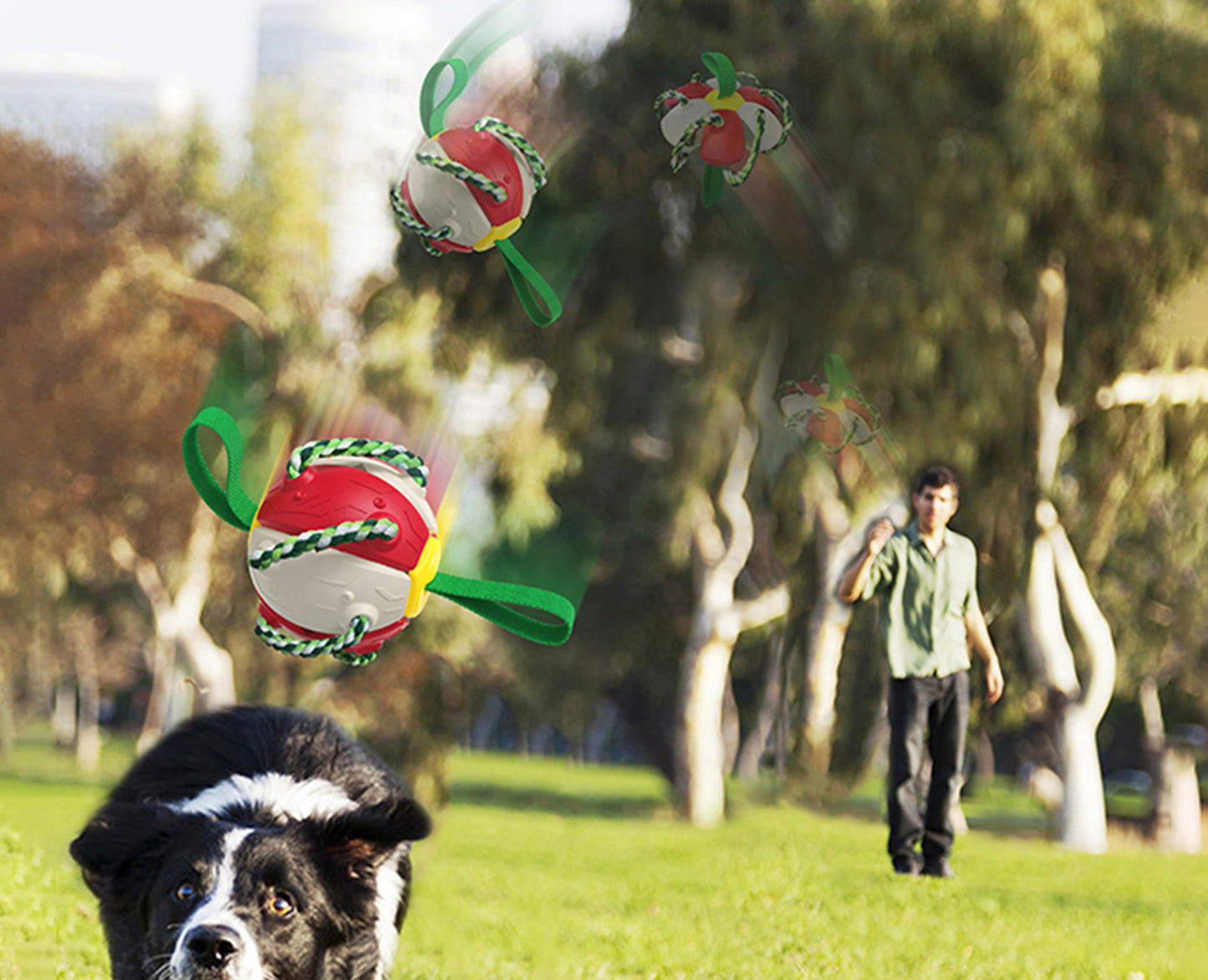 GrabBall® Dog Durable Play Ball